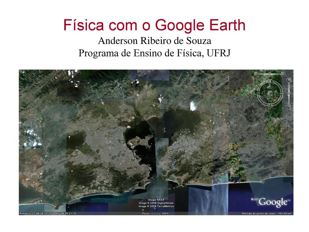 Física com o Google Earth