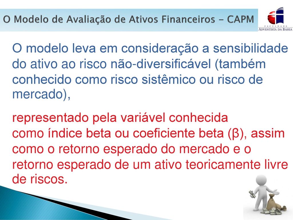 O Modelo de Avaliação de Ativos Financeiros - CAPM