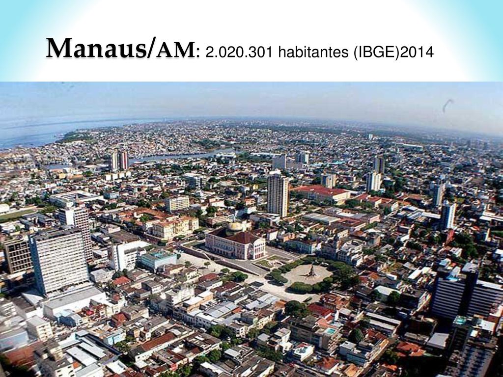 Manaus/AM: habitantes (IBGE)2014