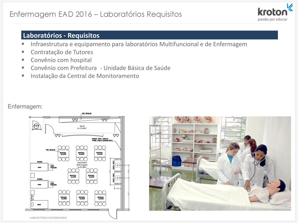 Enfermagem EAD 2016 – Laboratórios Requisitos