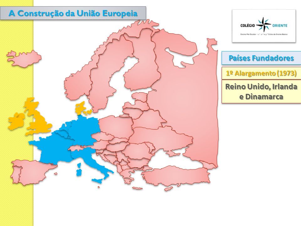 A Construção da União Europeia Reino Unido, Irlanda e Dinamarca