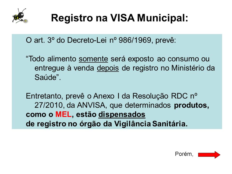Registro na VISA Municipal: