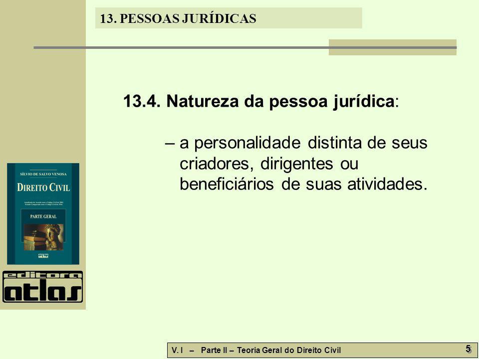 13.4. Natureza da pessoa jurídica: