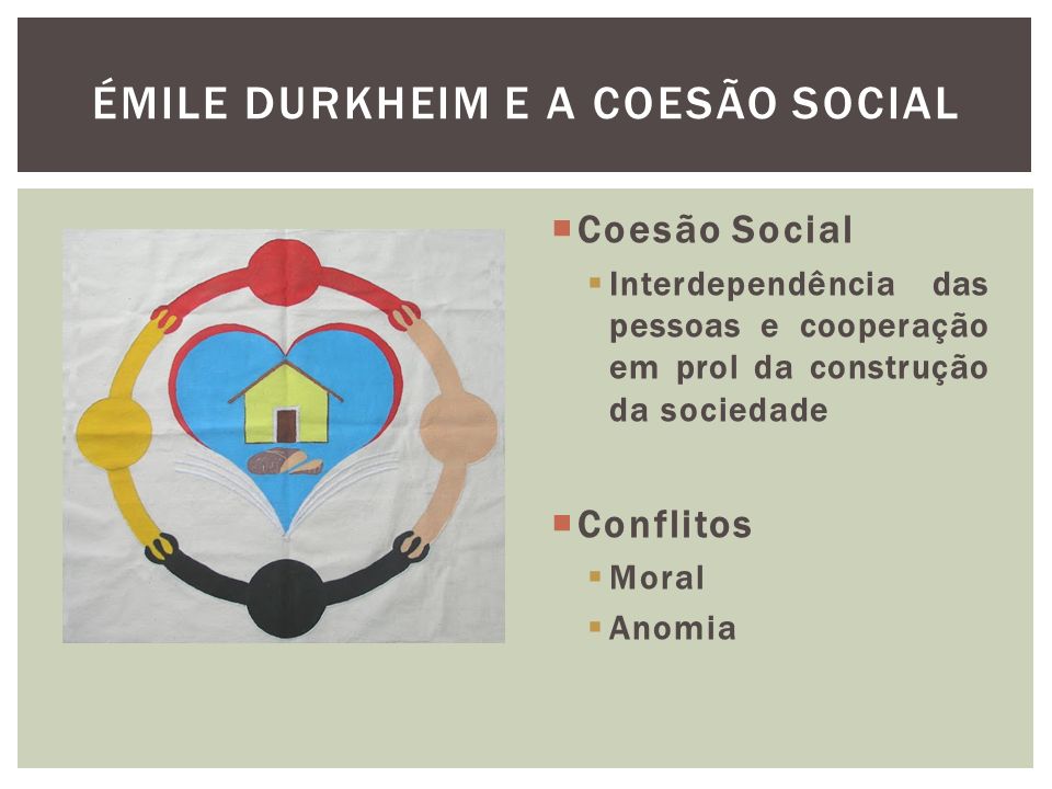Émile Durkheim e a coesão social
