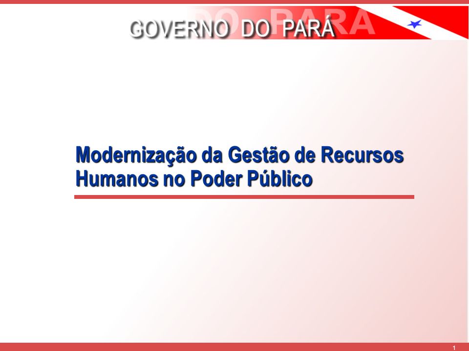 Modernização da Gestão de Recursos Humanos no Poder Público