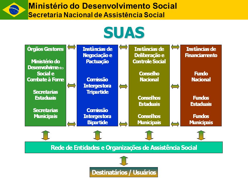 SUAS Ministério do Desenvolvimento Social