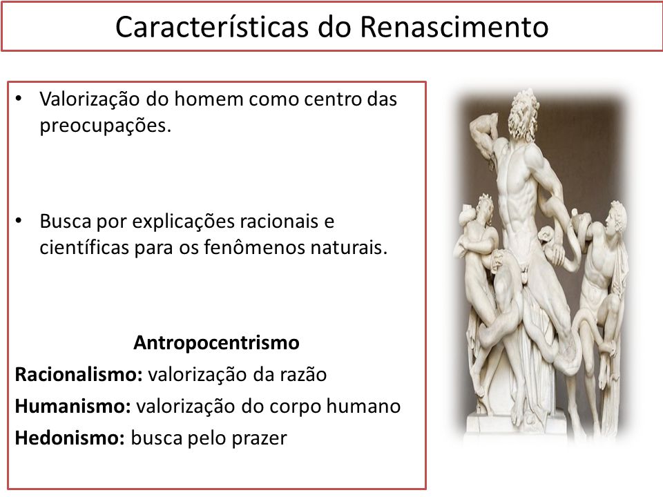Características do Renascimento