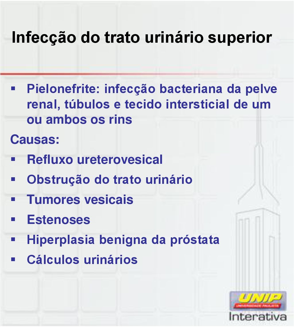 Infecção do trato urinário superior