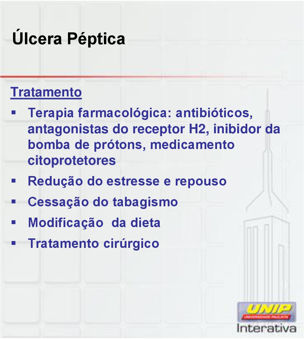 Úlcera Péptica Tratamento