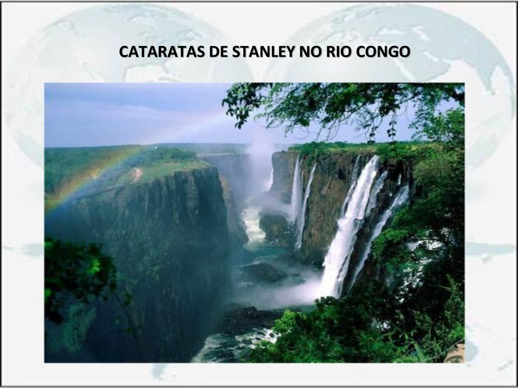CATARATAS DE STANLEY NO RIO CONGO