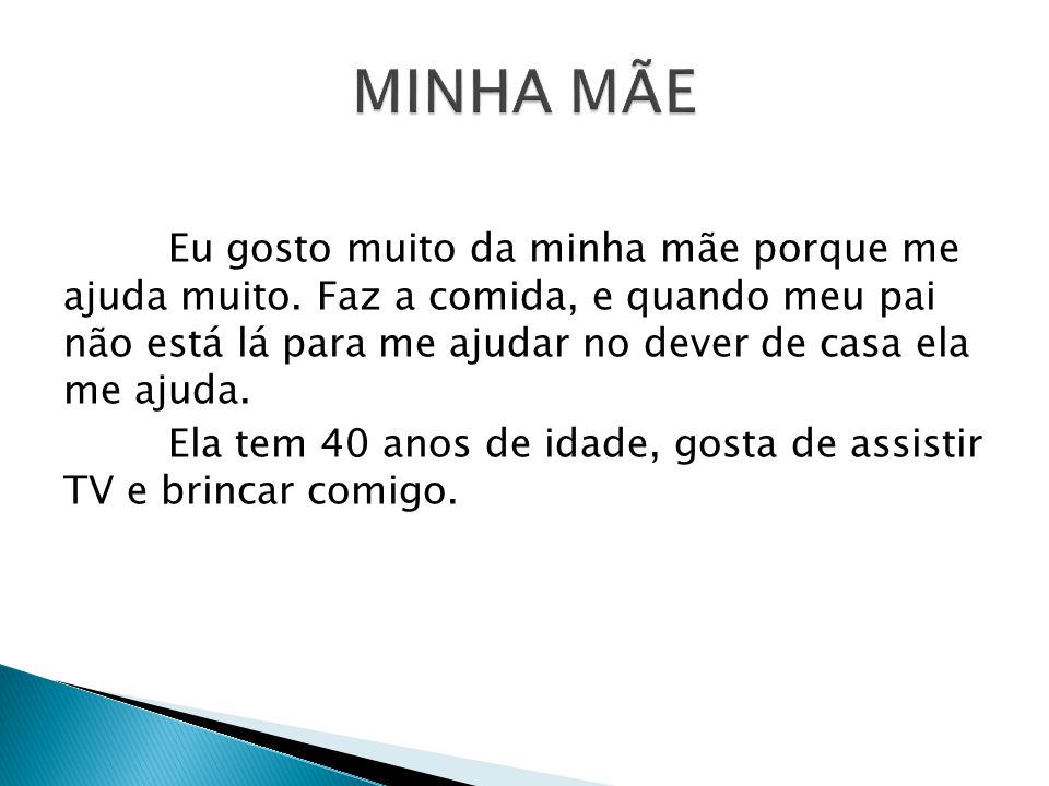 MINHA MÃE