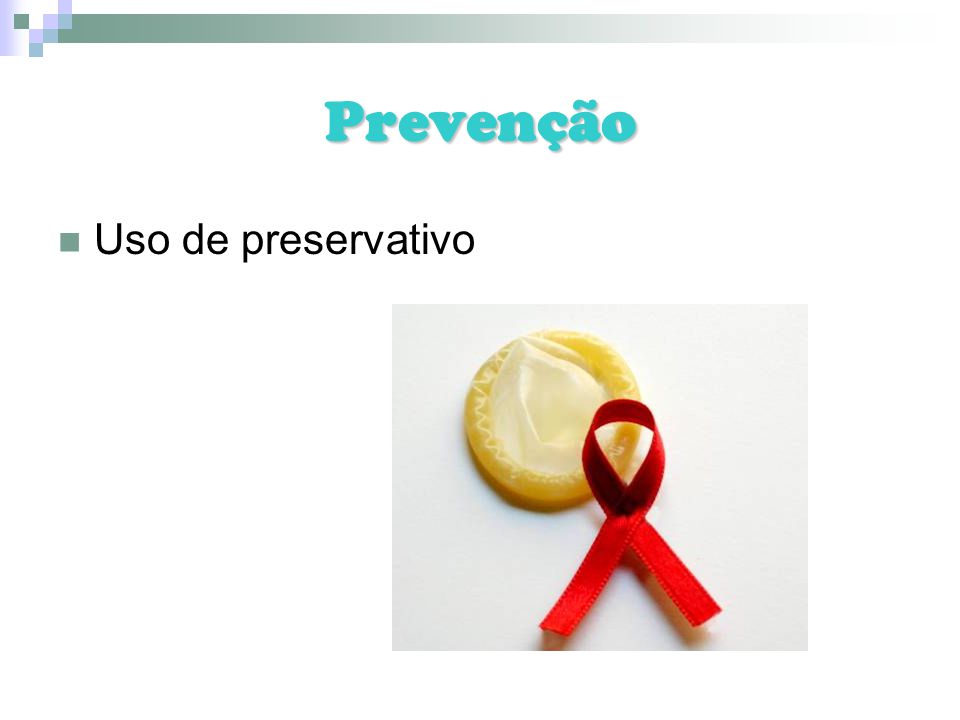 Prevenção Uso de preservativo
