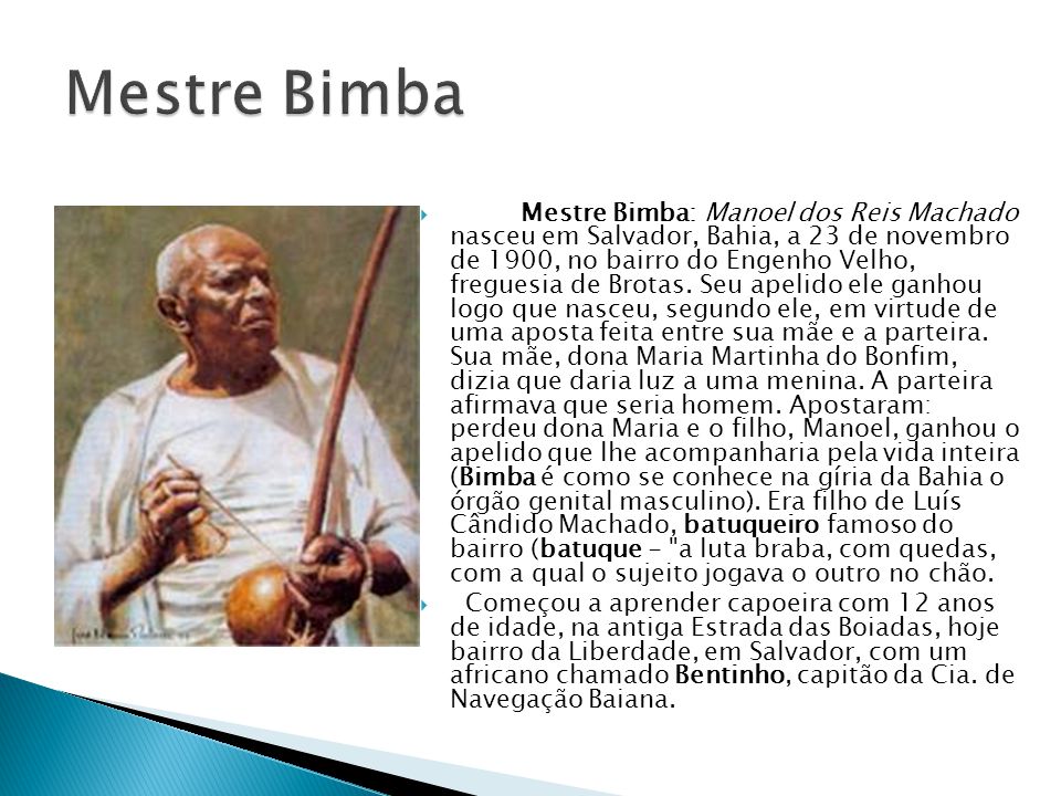 Mestre Bimba