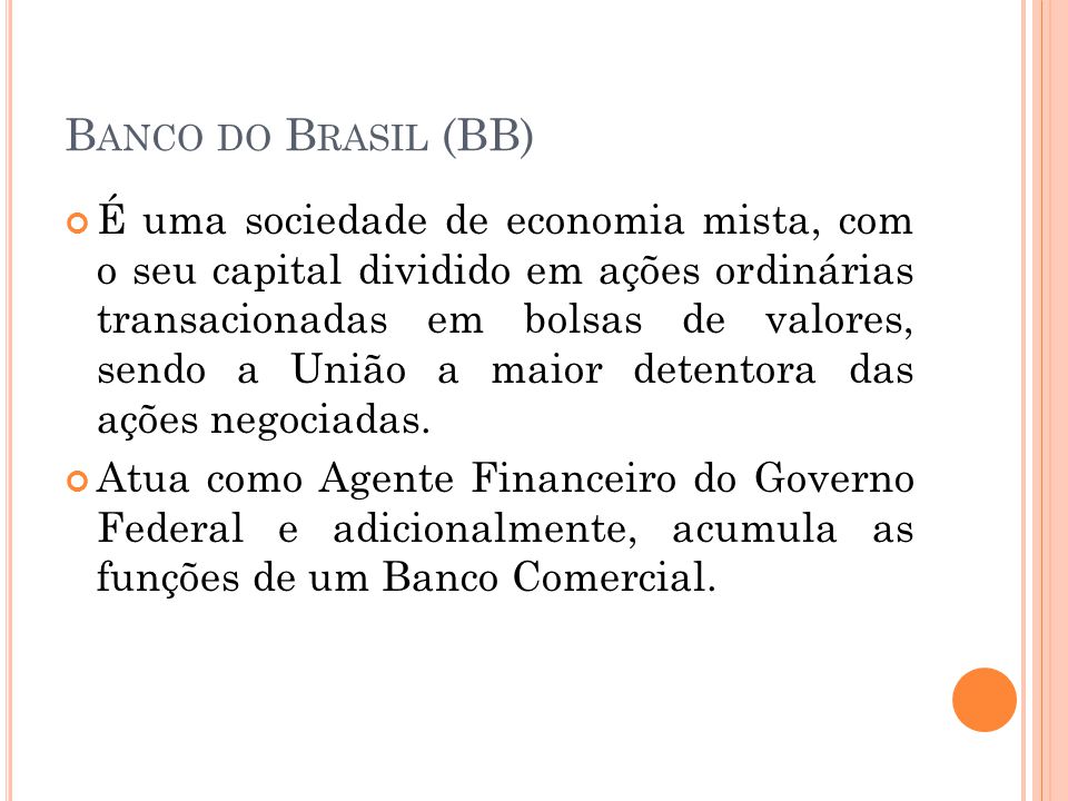 Banco do Brasil (BB)