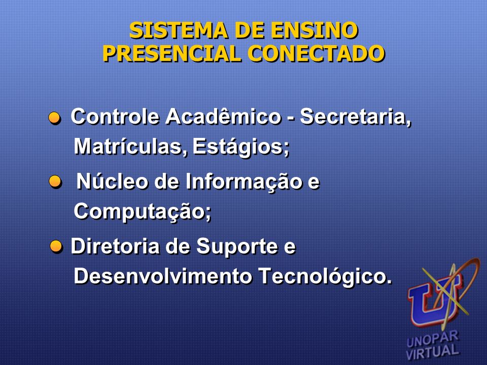 SISTEMA DE ENSINO PRESENCIAL CONECTADO