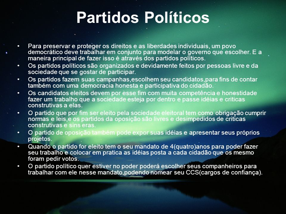 Partidos Políticos