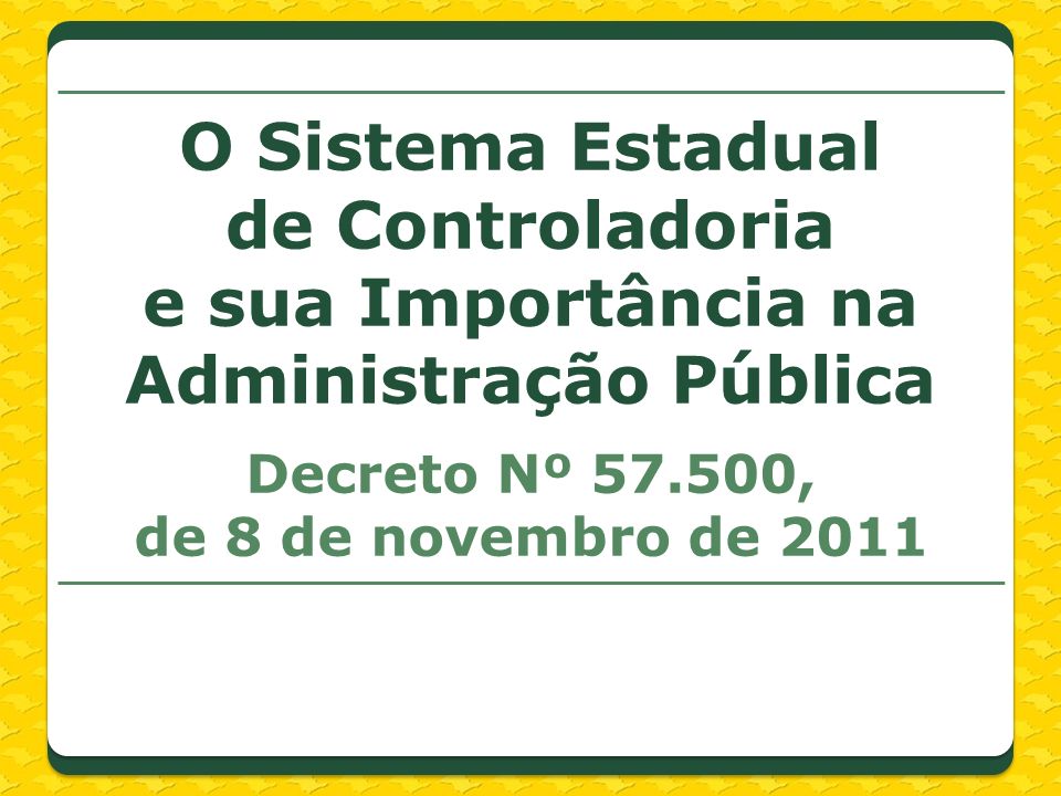 Decreto Nº , de 8 de novembro de 2011