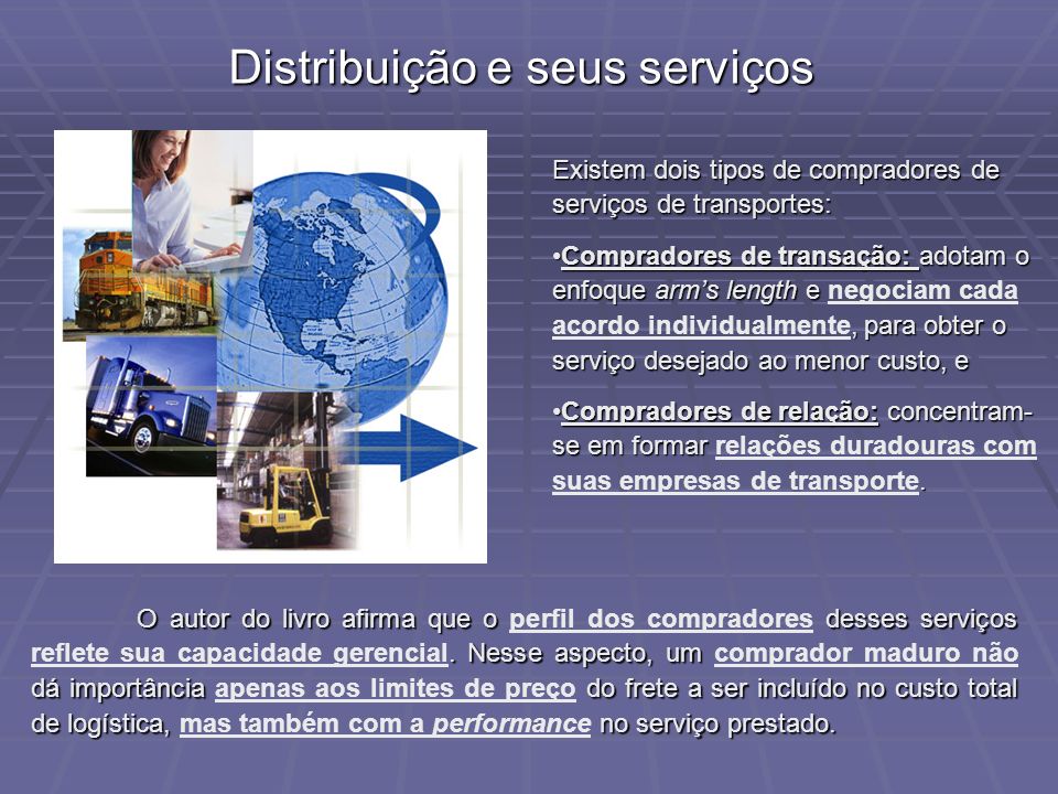 Distribuição e seus serviços