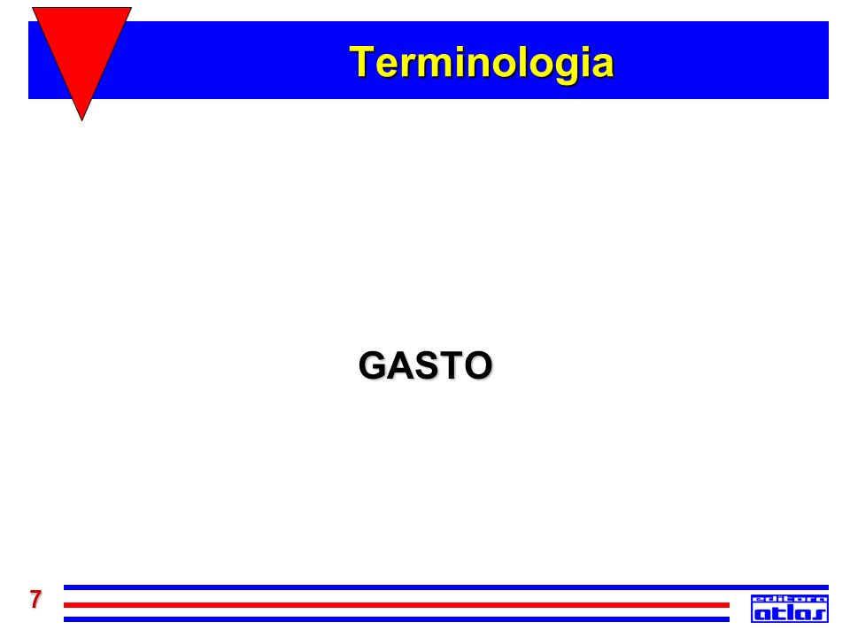 Terminologia GASTO