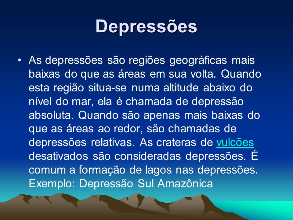 Depressões