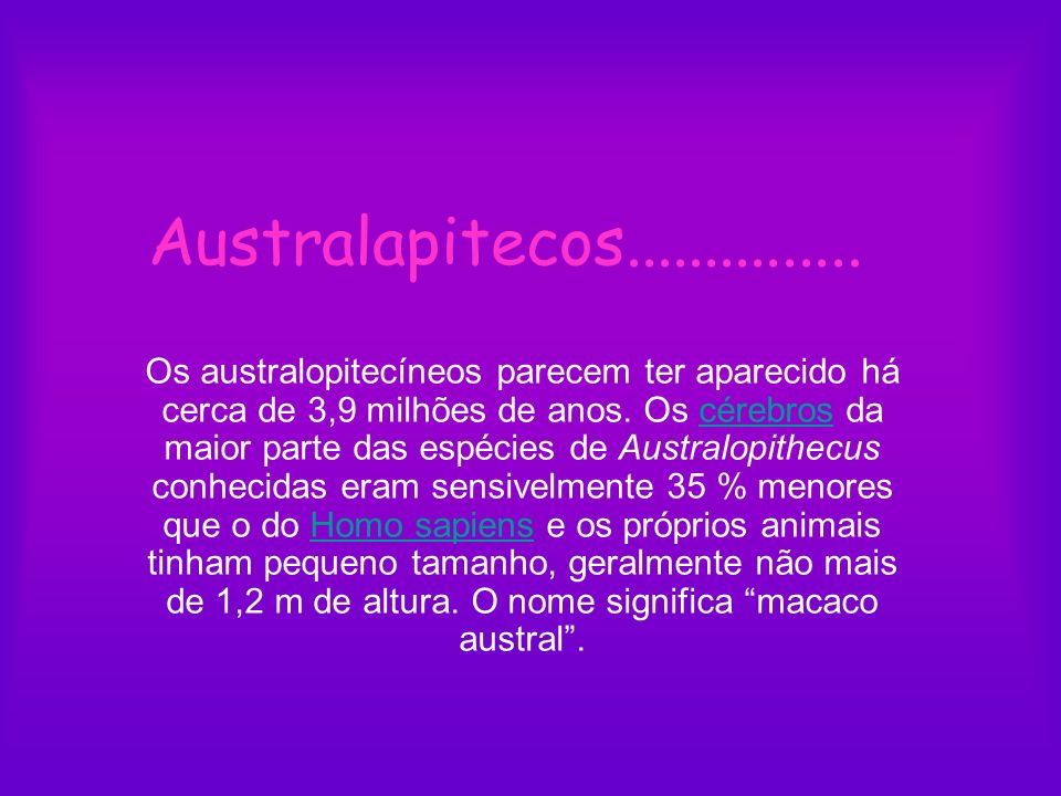 Australapitecos