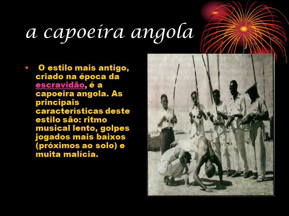 a capoeira angola