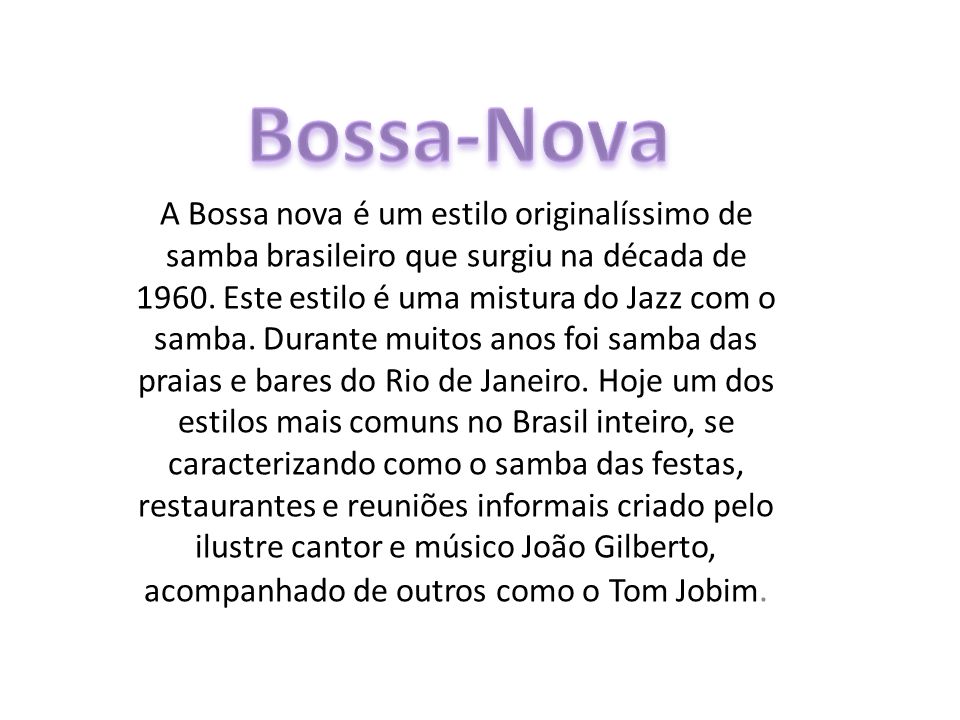 Bossa-Nova