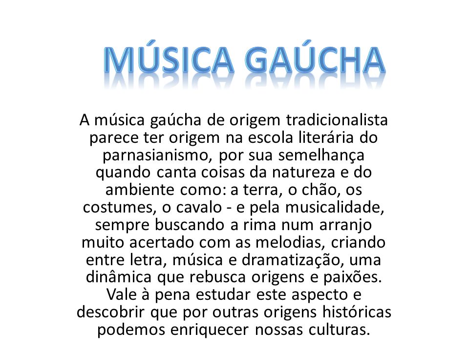 Música Gaúcha