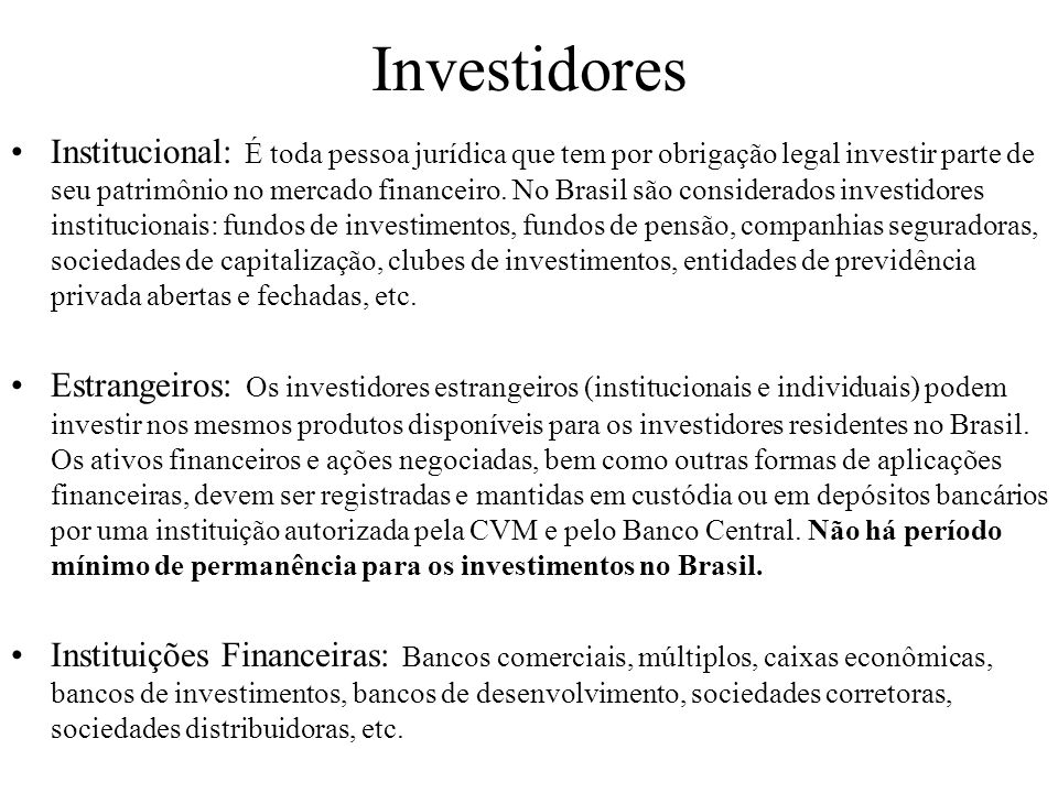 Investidores
