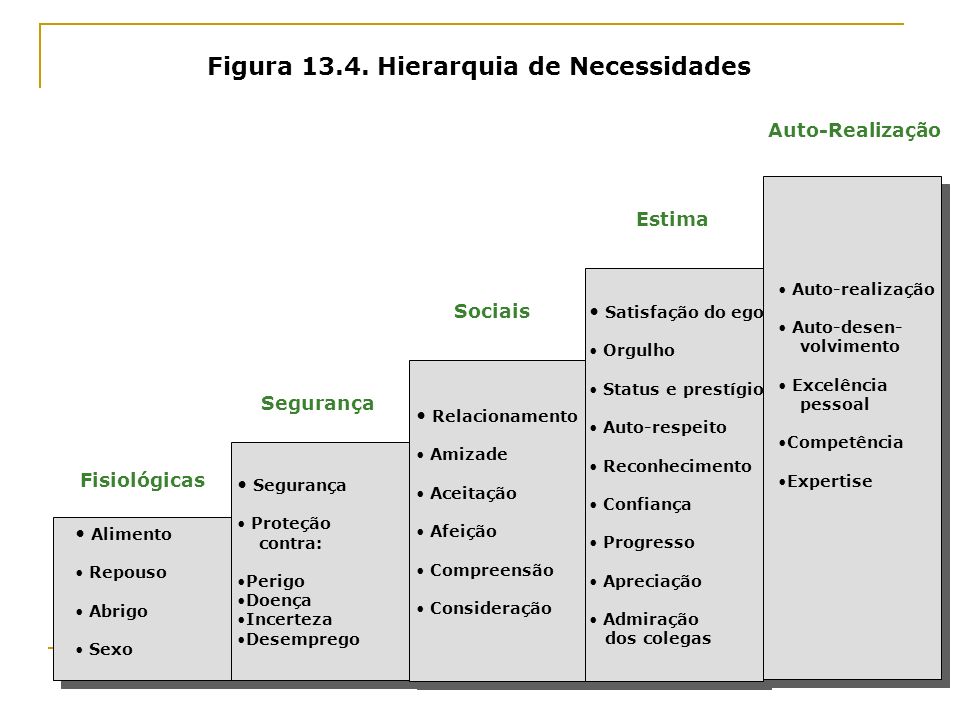 Figura Hierarquia de Necessidades