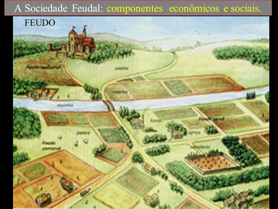 A Sociedade Feudal: componentes econômicos e sociais.