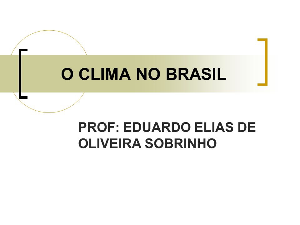 PROF: EDUARDO ELIAS DE OLIVEIRA SOBRINHO