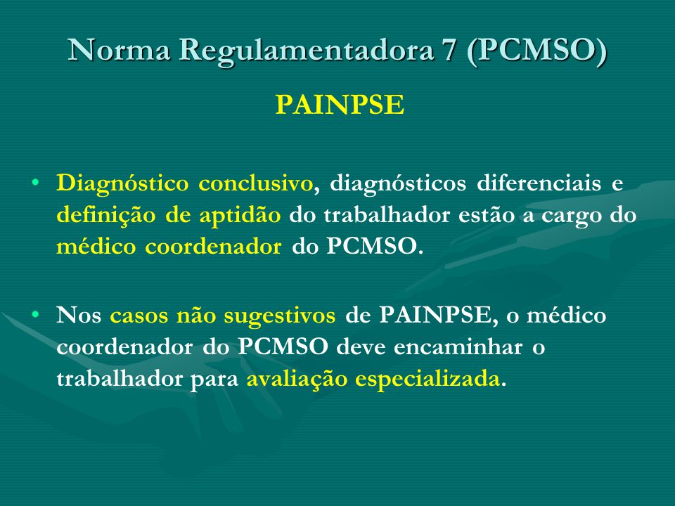 Norma Regulamentadora 7 (PCMSO)