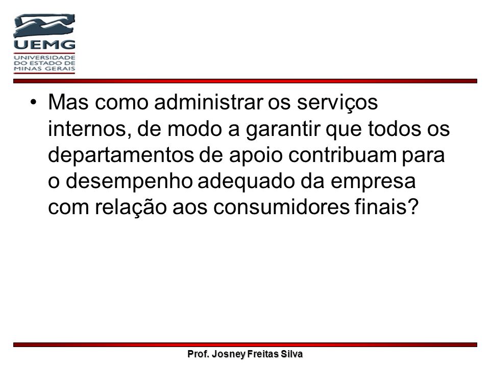 Prof. Josney Freitas Silva