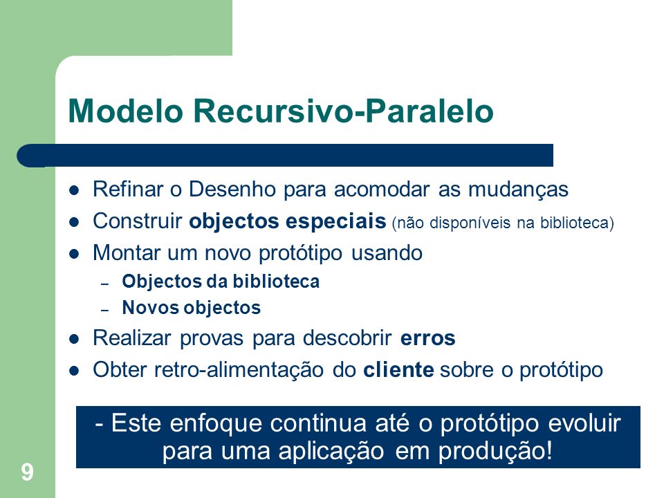 Modelo Recursivo-Paralelo