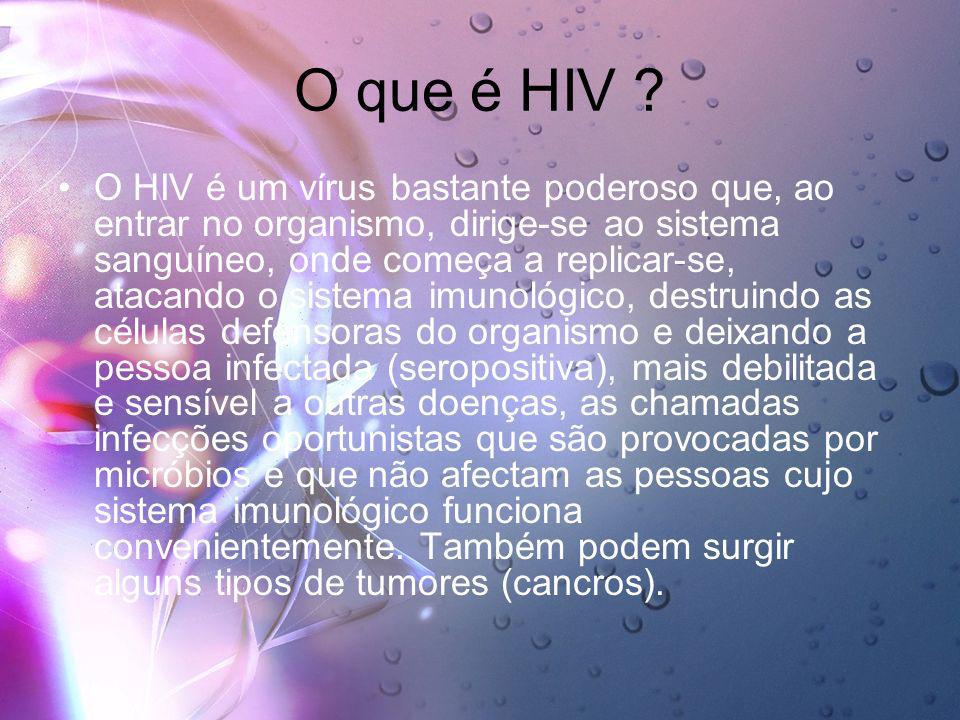 O que é HIV