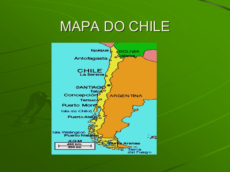 MAPA DO CHILE