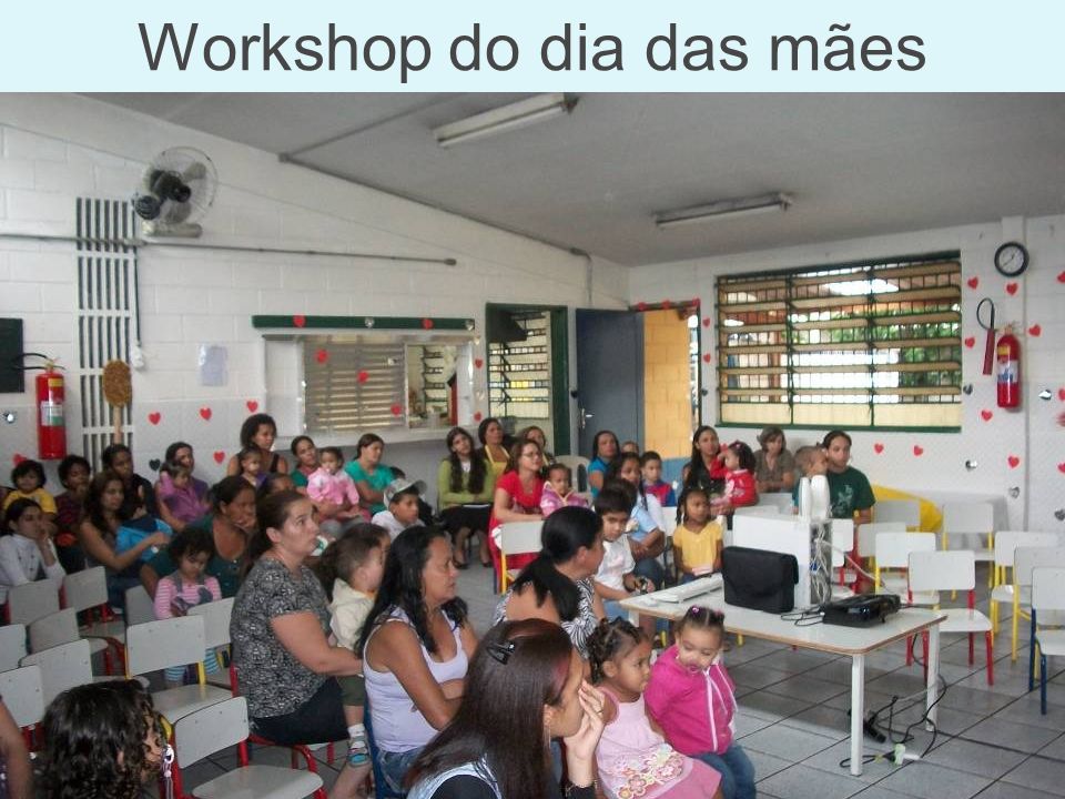 Workshop do dia das mães