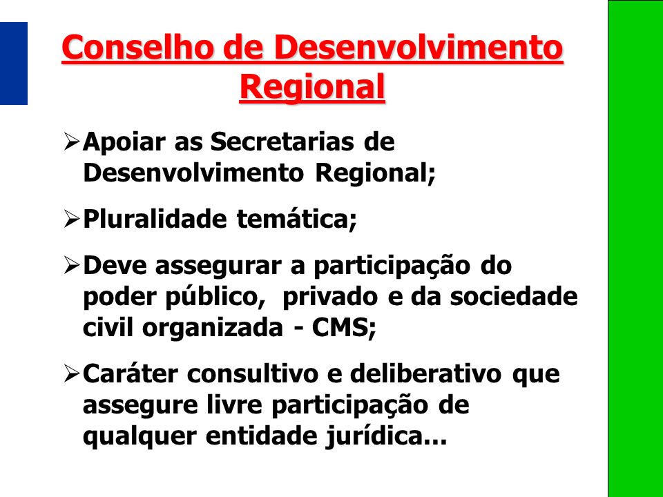 Conselho de Desenvolvimento Regional