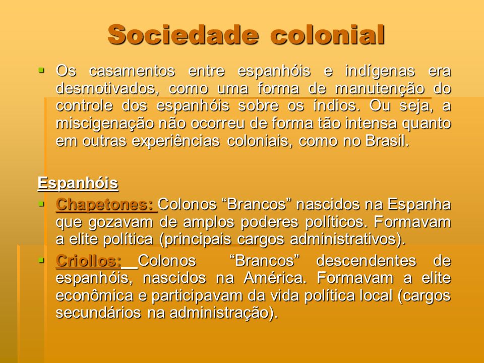 Sociedade colonial