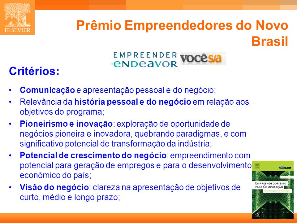 Prêmio Empreendedores do Novo Brasil