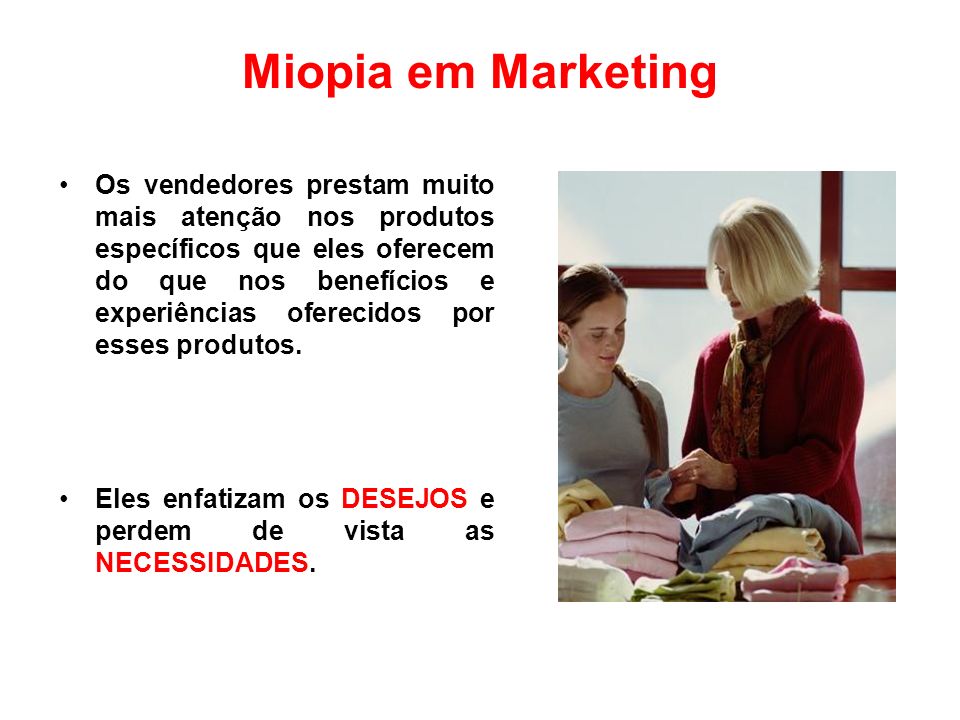 Miopia em Marketing