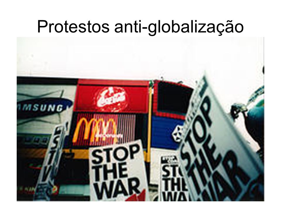 Protestos anti-globalização