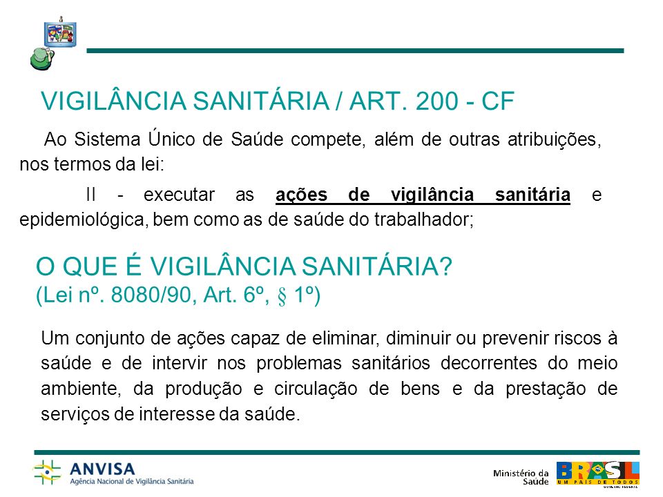 VIGILÂNCIA SANITÁRIA / ART CF