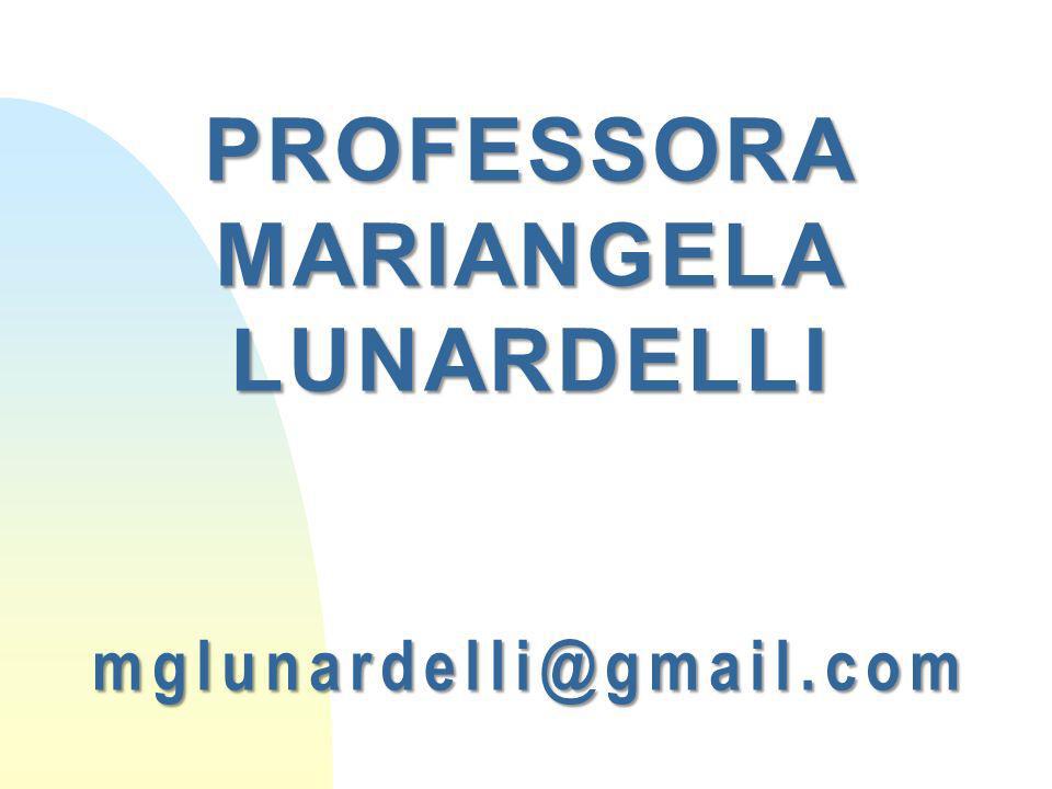 PROFESSORA MARIANGELA LUNARDELLI