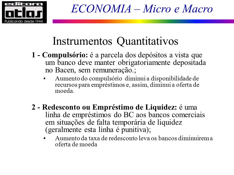 Instrumentos Quantitativos