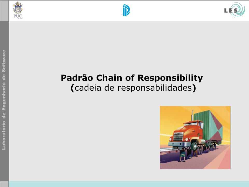 Padrão Chain of Responsibility (cadeia de responsabilidades)