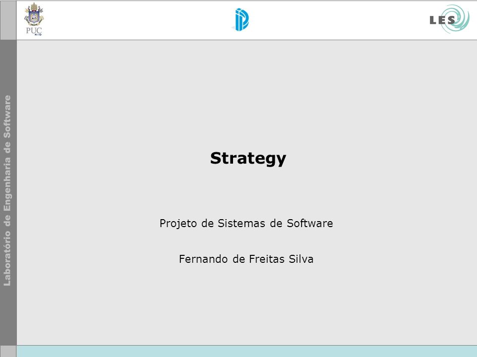 Projeto de Sistemas de Software Fernando de Freitas Silva