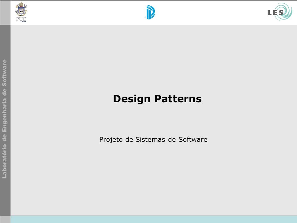 Projeto de Sistemas de Software