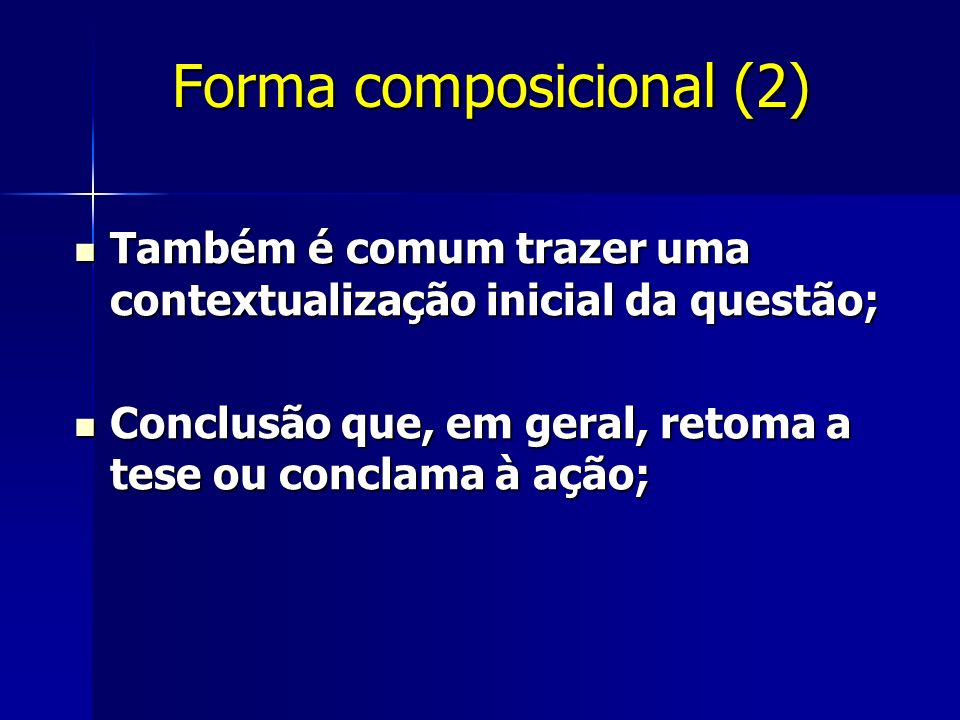 Forma composicional (2)